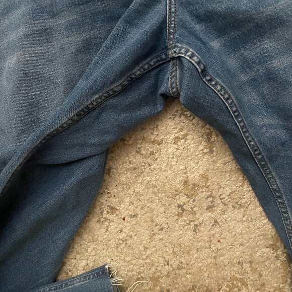 NWOT Abercrombie Curve Love Ultra High Rise Ankle Straight Jean - Picture 4 of 7